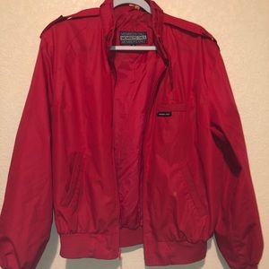 Members Only red jacket size: 40